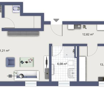 Attika-Wohnung mit viel Platz! - Photo 5