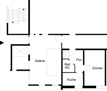 Wohnen in der Nähe des Klinikums mit Einbauküche // 7.OG Wohnung 7 - Foto 3