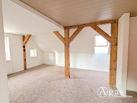 Charmante 2-Zimmer-Dachgeschoss-Wohnung in Zehdenick - Foto 5