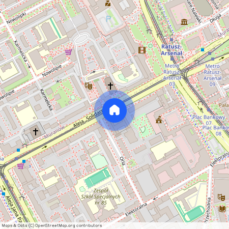 al. Aleja "Solidarności", Śródmieście Północne, Śródmieście, Warszawa, mazowieckie