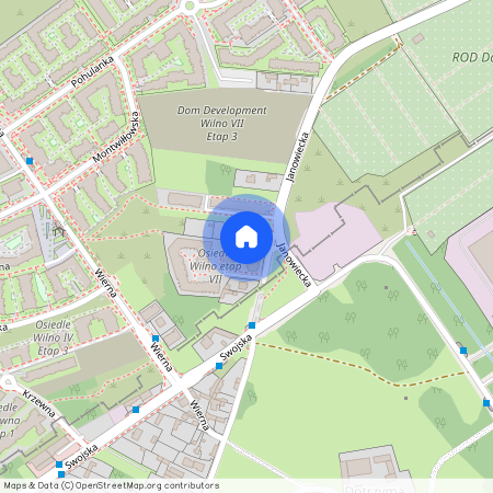 ul. Janowiecka, Elsnerów, Targówek, Warszawa, mazowieckie