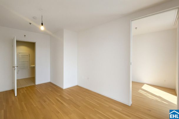 Sonnwendviertel: 2-Zimmer-Wohnung mit Balkon im 14. OG – Fitnessraum, Co-Working & Rooftop-Terrasse inklusive! - Foto 1