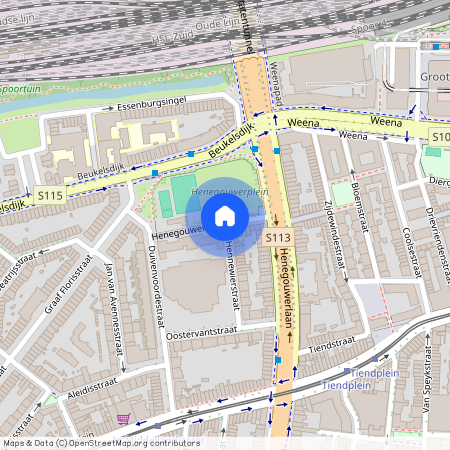 Middelland, 3021 PL, Henegouwerplein, Rotterdam