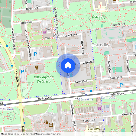 Jadrová Bratislava II, Bratislavský kraj, Bratislava - Ružinov