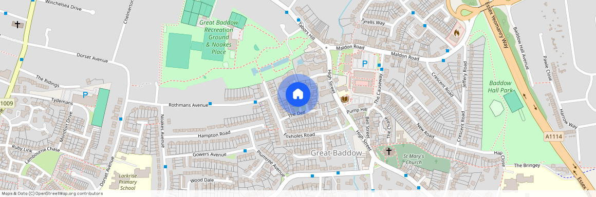 The Dell, Great Baddow, Chelmsford, Essex