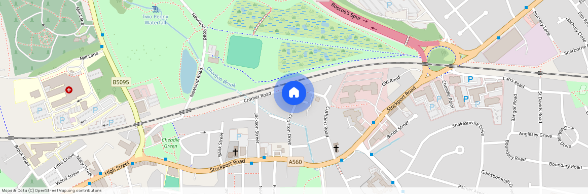 Warley Close, Cheadle, Stockpoort SK8