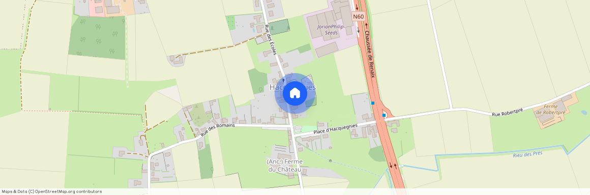 rue des Ecoles, 15 - 7911 Hacquegnies