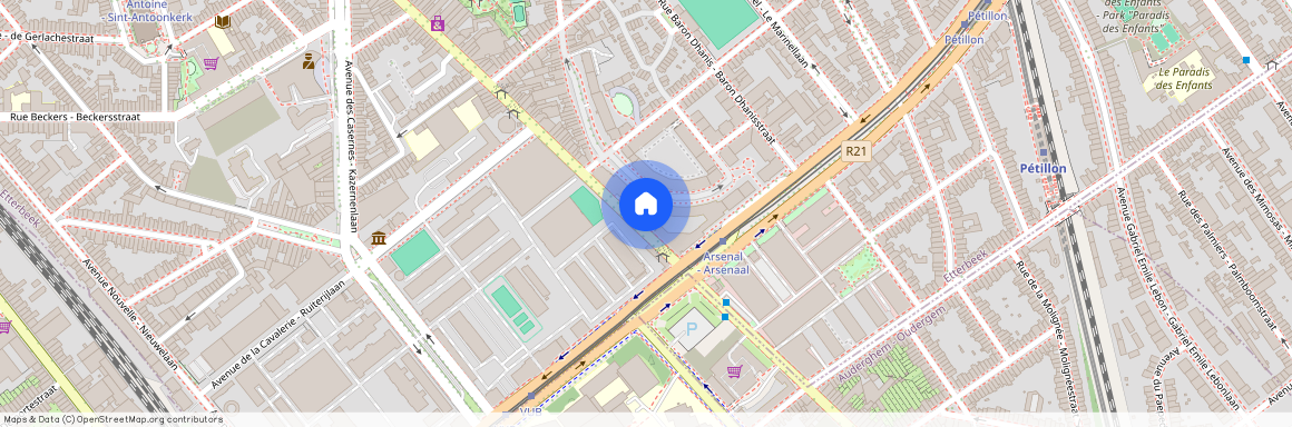 Chaussée de Wavre, 906, 1040, Etterbeek