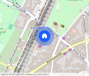 Belgisches Viertel! Möbliertes Apartment in Bestlage - Foto 1