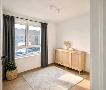 Nowe 2 pokojowe mieszkanie z balkonem i komórką lokatorską - Photo 2