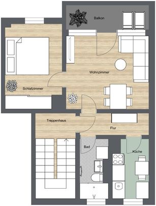 Diese Wohnung wird nicht lange auf Sie warten! - Foto 1