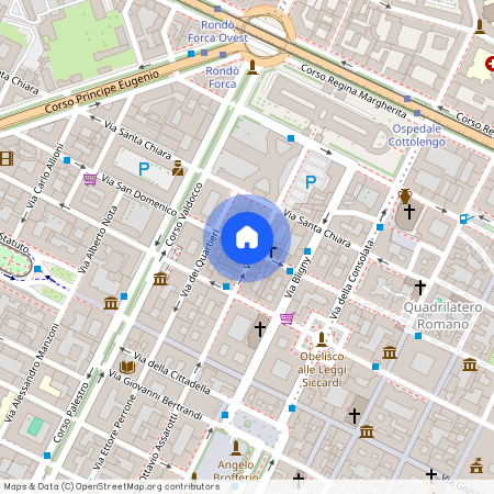 Via San Domenico, Turin, Piedmont 10122