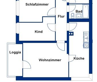 Attraktive 3-Zimmer-Wohnung , für Familien geeignet! - Foto 6