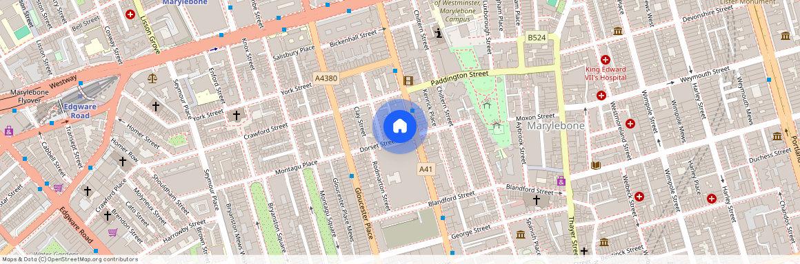 Dorset Street, Baker Street, W1U