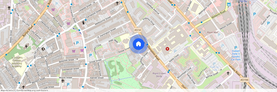 Erasmus Drive, Derby, Derbyshire, DE1