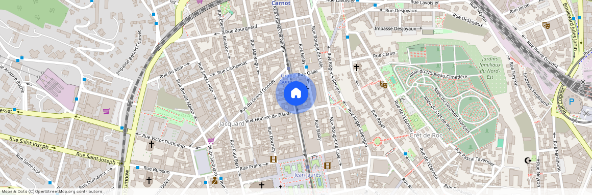20 RUE CHARLES DE GAULLE, 13 RUE BALAY, ST ETIENNE PREFECTURE, Saint Etienne