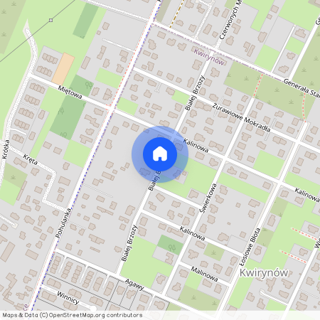 Białej Brzozy, Kwirynów