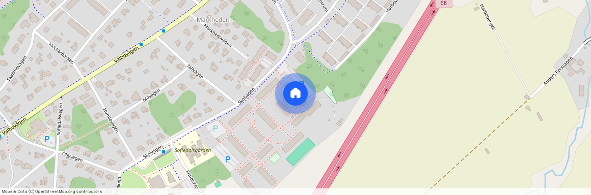 Skolvägen 1 C, Valbo