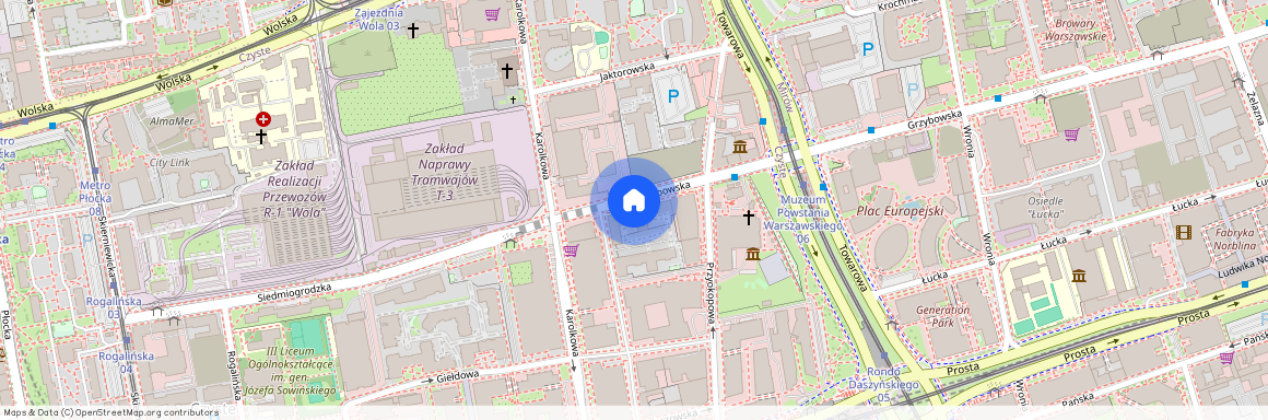 Grzybowska 85, Warszawa, Wola