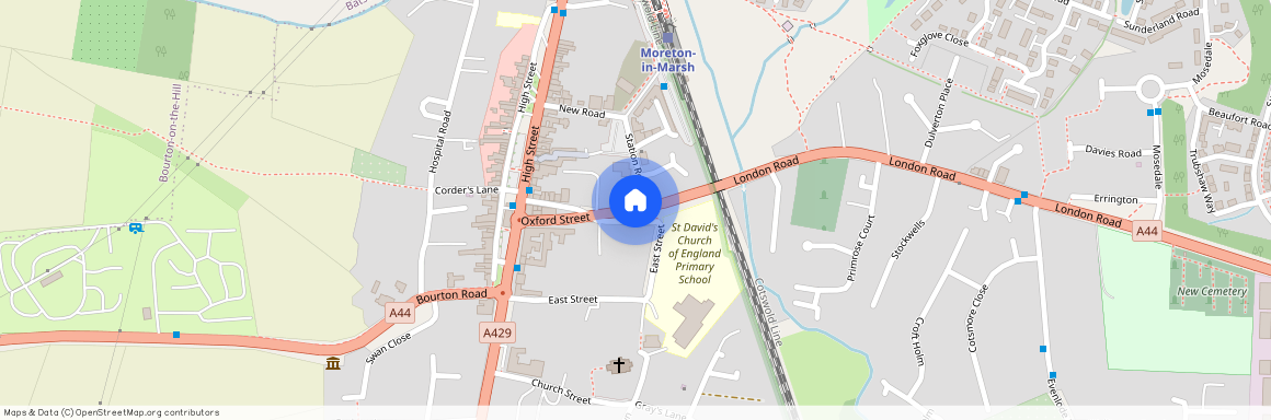 Oxford Street, Moreton-in-Marsh, Gloucestershire, GL56