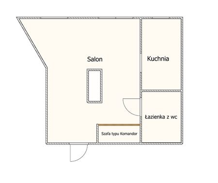 Kawalerka świeżo po remoncie - Zdjęcie 3