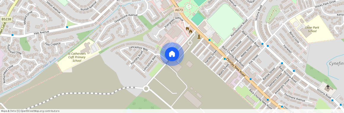 Railway Road, Horwich, Bolton, Greater Manchester, BL6