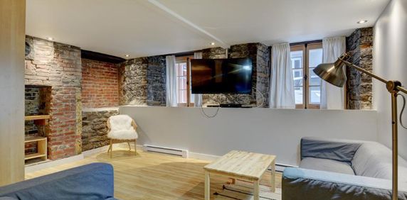 Loft entièrement meublé à louer Vieux-Québec juillet 2026 - Photo 2