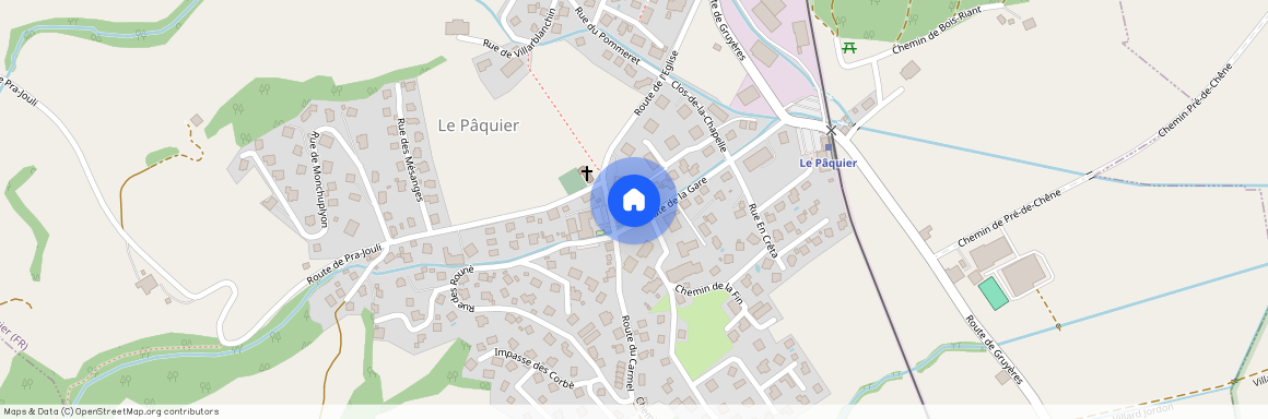 Rue de la Gare 1, Le Pâquier-Montbarry