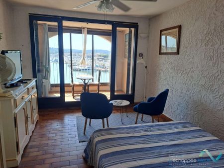 Studio pour 2 personnes vue mer aux Marines de Cogolin - Photo 5