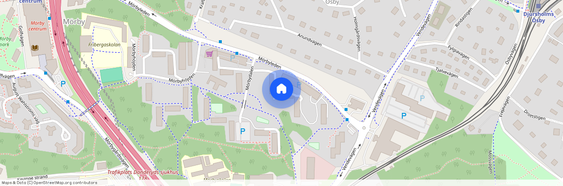 Mörbydalen, Danderyd