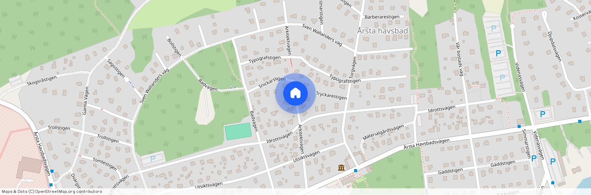 Arkitektvägen, Haninge