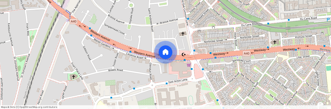Western Avenue, East Acton, London, W3 7TZ