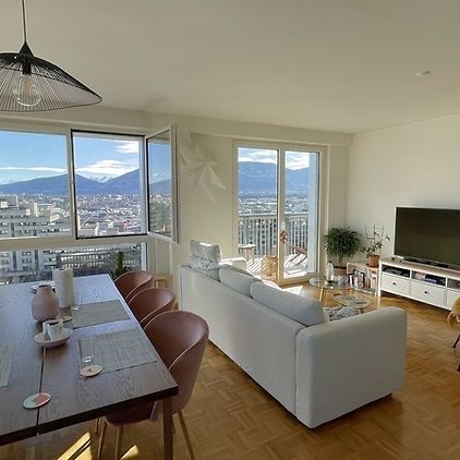 4 Zimmer-Wohnung in Genève - Saint-Jean/Charmilles, möbliert, auf Zeit - Photo 1
