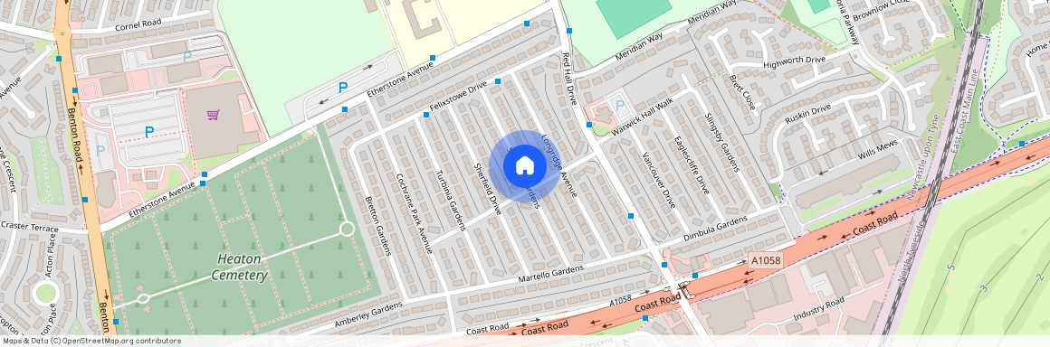 St. Julien Gardens, Cochrane Park, Newcastle upon Tyne, Tyne and Wear, NE7 7LL