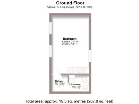 Studio flat to rent on - Photo 4