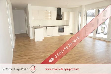 Exklusive 3 Zimmer Wohnung mit Einbauküche und Balkon in direkter Mosellage ! - Photo 2