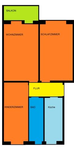 3- Raum-Wohnung in Sangerhausen, Baumschulenweg - Foto 5