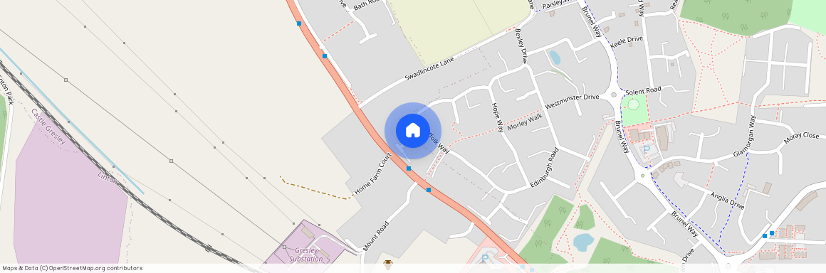 Croydon Close, Church Gresley, Swadlincote, DE11