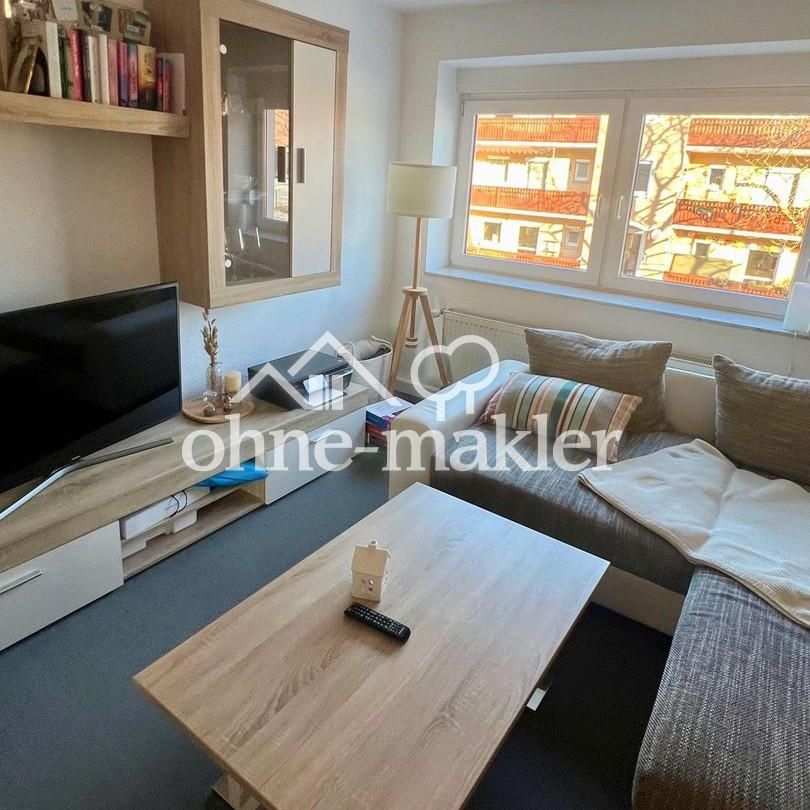 Moderne 2-Zimmer-Wohnung mit Balkon – voll möbliert in Würzburg-Zellerau - Photo 1