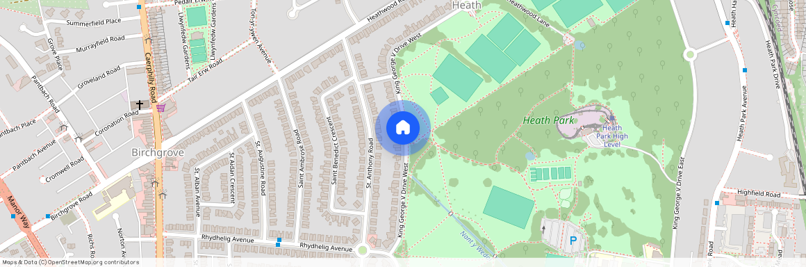 King George V Drive West, Heath, Cardiff, CF14