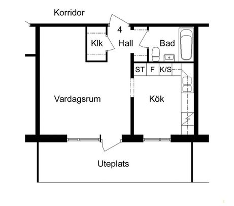 Bäckgatan 16 F - Foto 1