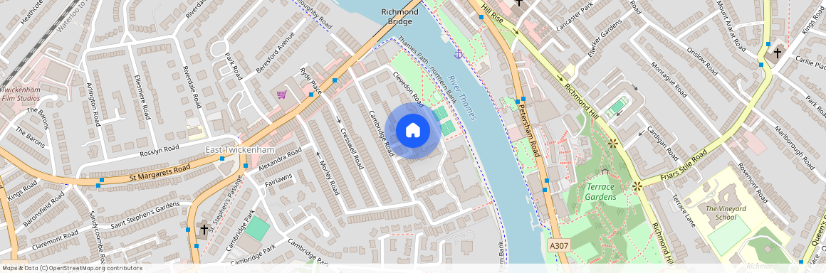 Richmond Bridge, East Twickenham, TW1