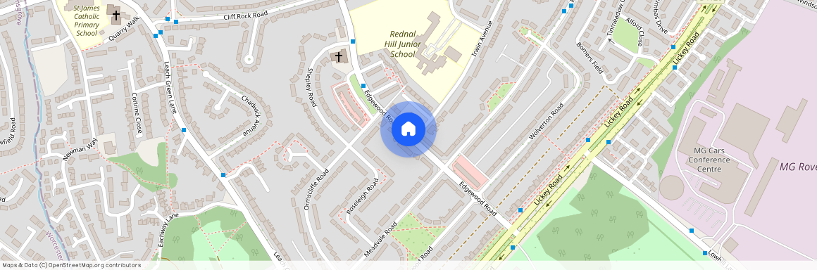 Edgewood Road, Rednal, Birmingham, West Midlands, B45