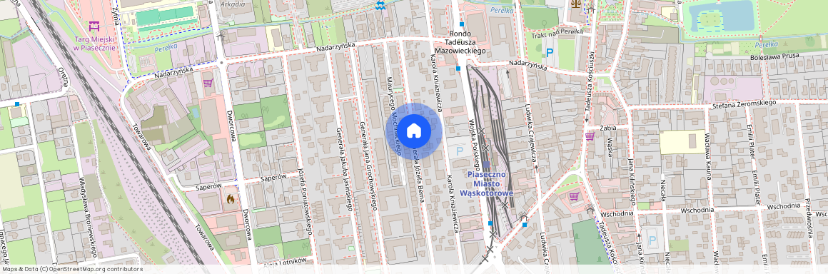 ul. gen. mjr. Jana Grochowskiego, Piaseczno, Piaseczno, piaseczyński, mazowieckie