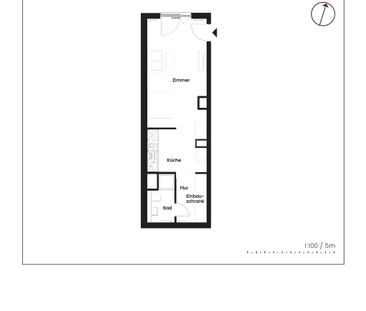 Charmante 1 Zimmerwohnung - Photo 6