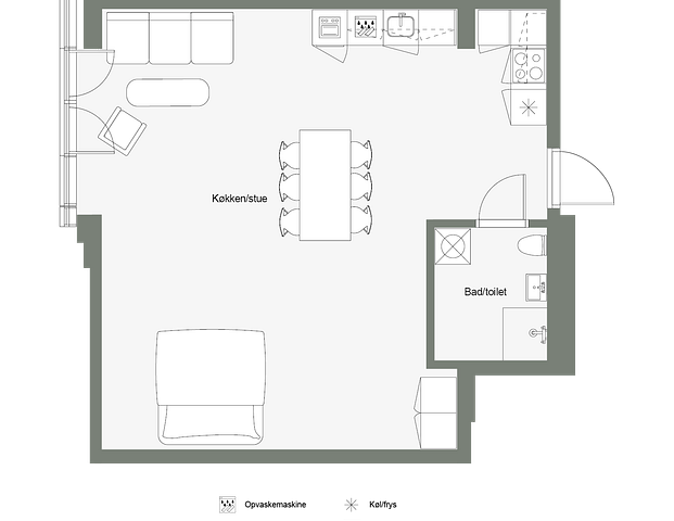 Moselundsvej 3, 3 - dør 19 - Photo 1