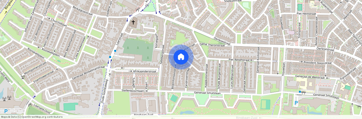 Afrikaanderbuurt Midden, 5025 HD, Oranjevrijstaatplein, Tilburg