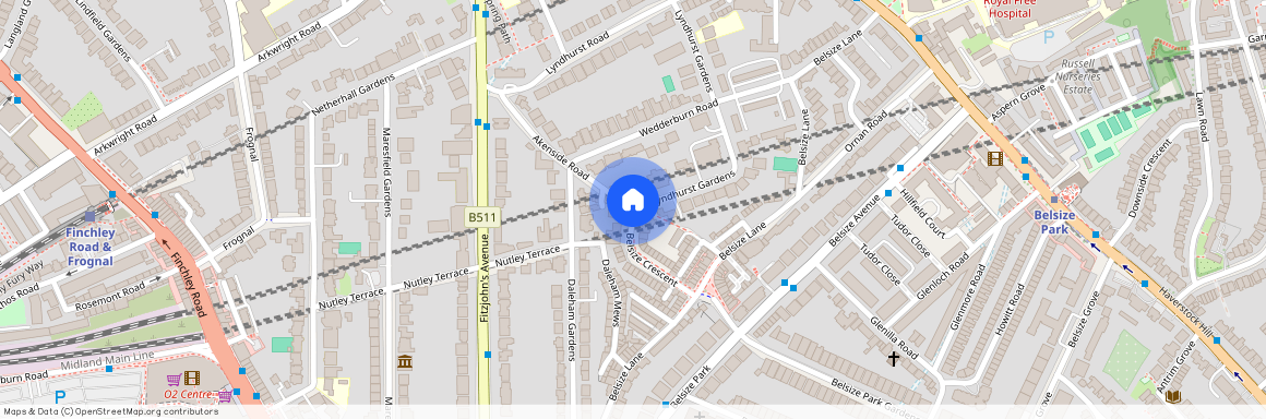 Lyndhurst Gardens, Belsize, NW3