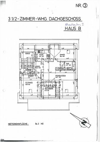 3.5 Zimmerwohnung in Rorbas-Freienstein - Foto 3
