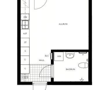 Malcusgatan 3 J, Halmstad - Foto 1